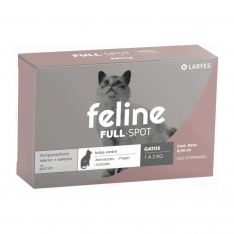 Feline Fullspot 1 a 2kg - Antipulgas y antiparasitario para gatos