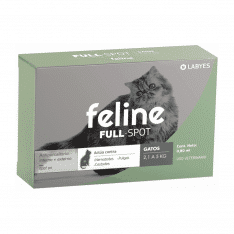 Feline Fullspot 2.1 a 5 kg - Antipulgas y antiparasitario para gatos