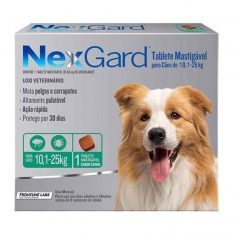 Nexgard 3gr - Antipulgas para perros de 10kg a 25kg